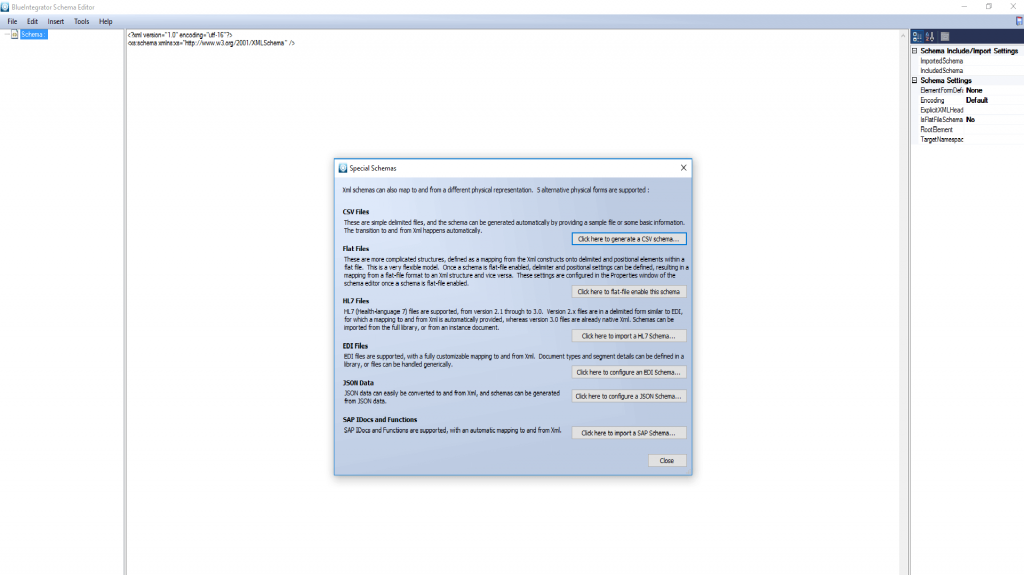 Exempel JSON schema